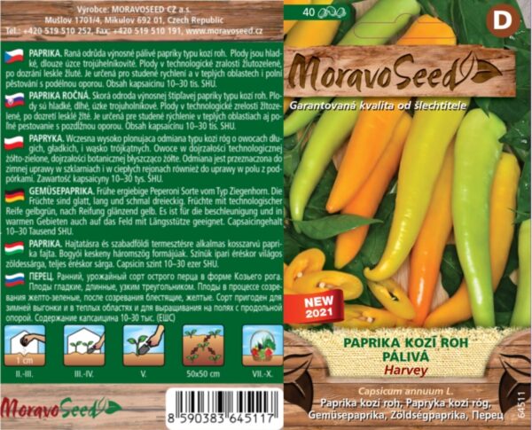 Vürtspaprika 'Harvey'