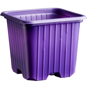 Nelikantpott 7x7x h6,5cm lilla