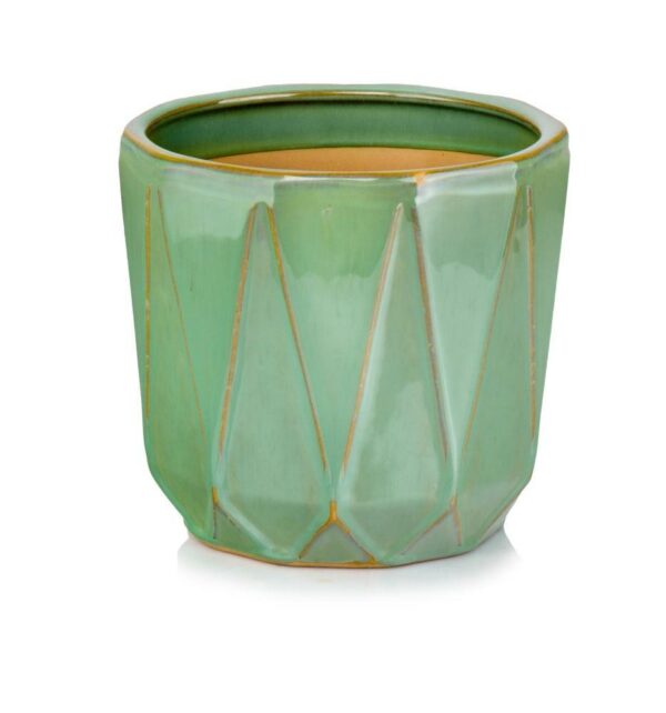 Lillepott Mood Ø25x h22cm roheline