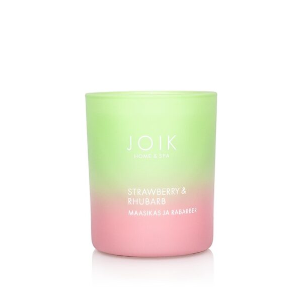 Lõhnaküünal Maasikas ja Rabarber 150g