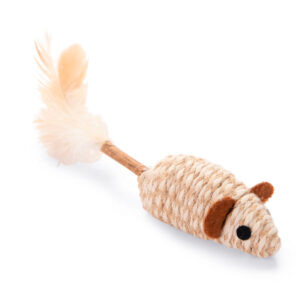 Mänguasi kassile hiir 12cm