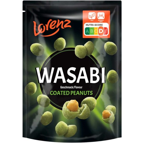 Maapähklid krõbekattega wasabi 100g