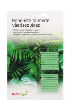 Baltic Agro Roheliste taimede väetisepulgad 20tk/pk