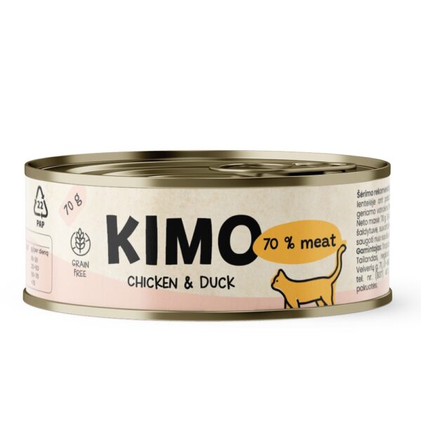 Kimo konserv kassile Chicken & Duck 70g