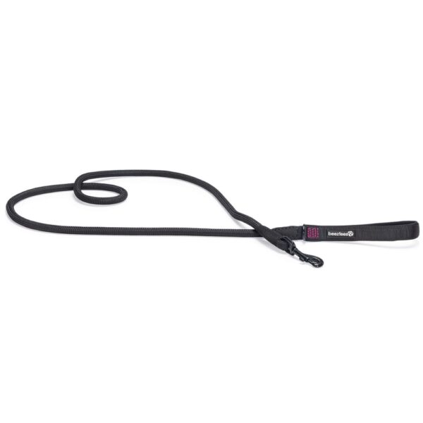 Beeztees jalutusrihm koerale Parinca must 180x1,2cm