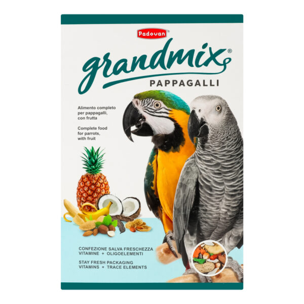 Täissööt Grandmix Pappagalli suurtele papagoidele 600g