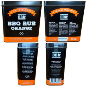 BBQ Rub apelsinimaitseline maitseainesegu 850g