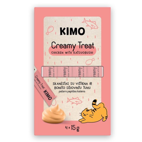 Kimo maiustus kassile Chicken with Katsuobushi 4x15g