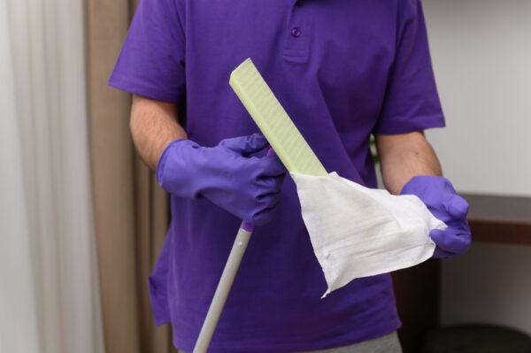 Puhastusmopp + 5 kuivpuhastuslappi Vortex