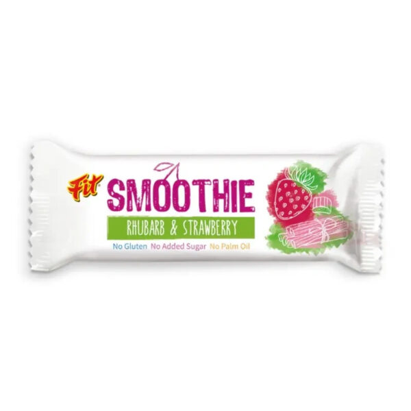 Batoon smoothie Fit gluteenivaba rabarber-maasikas 32g