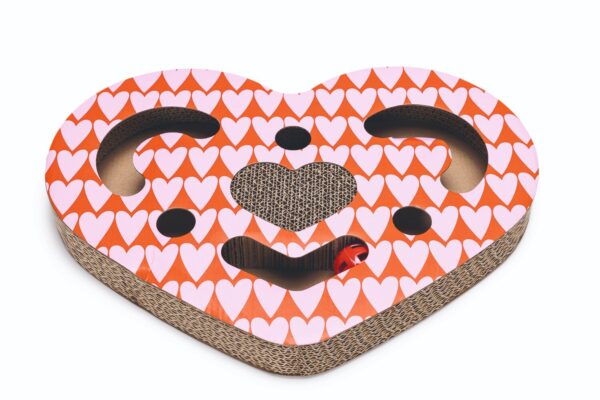 Kraapimisalus kassile Süda 40x30x5cm