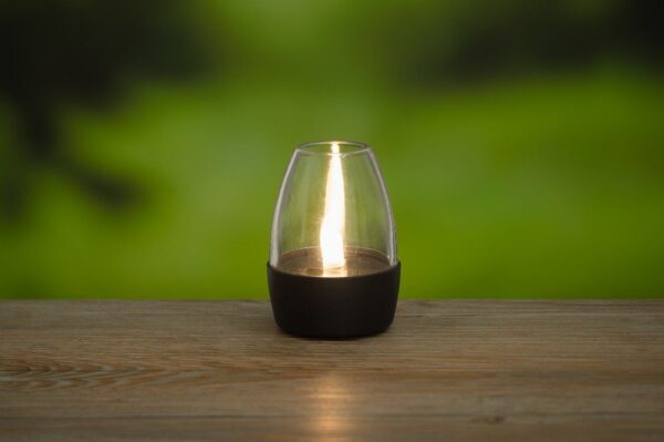 Solarvalgusti Cozy soe valge Ø6x h9cm IP44