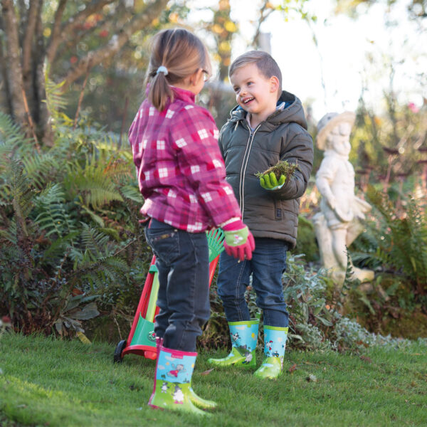 Töökindad lastele Country roosa 5