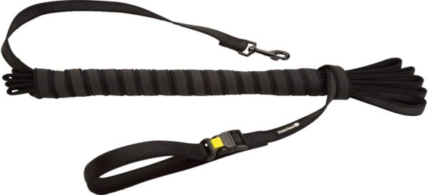 Beeztees jalutusrihm koerale Parinca Premium must 500x2,5cm