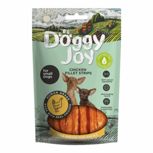 Doggy Joy maiustus koerale Chicken fillet strips 55g