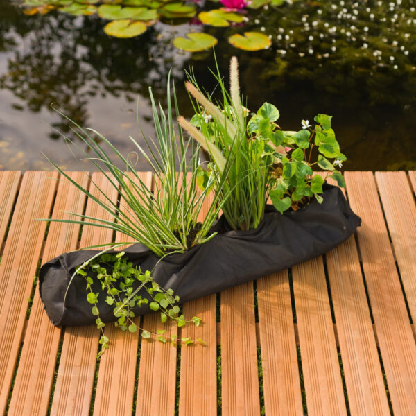 Kott Ubbink veetaimedele must Ø15x h80cm