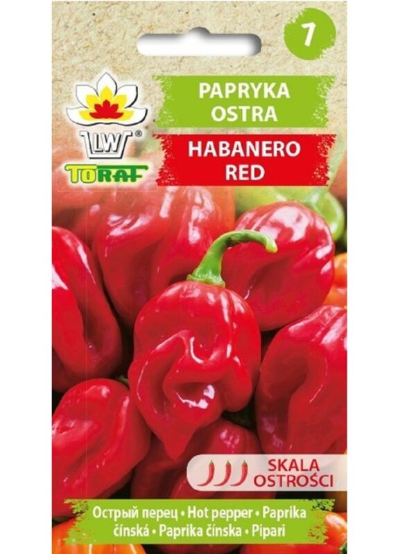 Kibe paprika 'Habanero Red' 0,2g