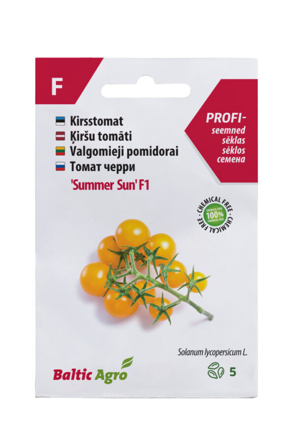 Kirsstomat 'Summer Sun' F1 5s