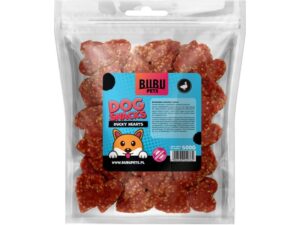 Bubu maiustus koerale südamed pardi ja riisiga 500g