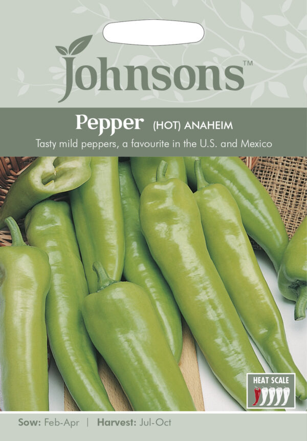 Vürtspaprika 'Anaheim' 50s