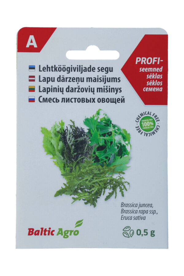 Lehtköögiviljade seemnesegu 0,5g