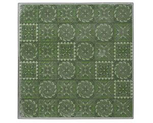 Bistroolaud mosaiik roheline 58x58x h71cm