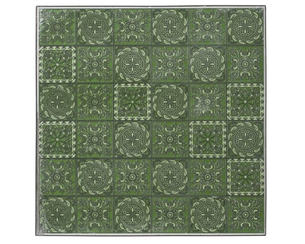 Bistroolaud mosaiik roheline 58x58x h71cm