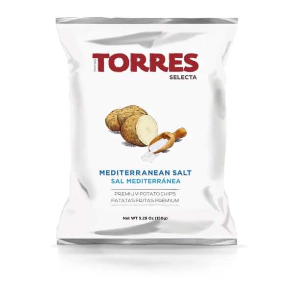 Kartulikrõpsud Torres vahemere soolaga 150g