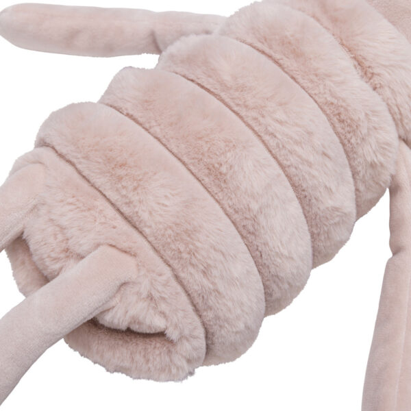 Mänguasi koerale jänes roosa 46cm