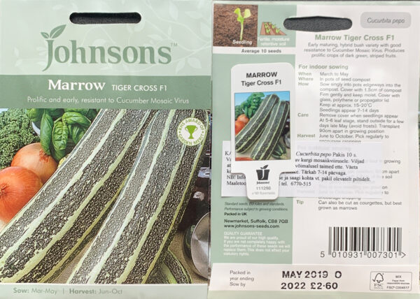 Suvikõrvits 'Tiger Cross' F1 10s