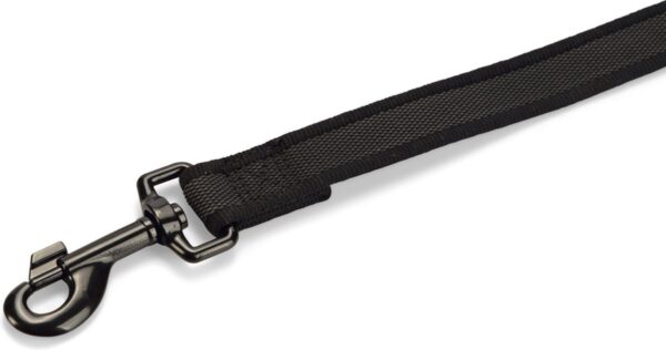 Beeztees jalutusrihm koerale Parinca Premium must 500x2,5cm