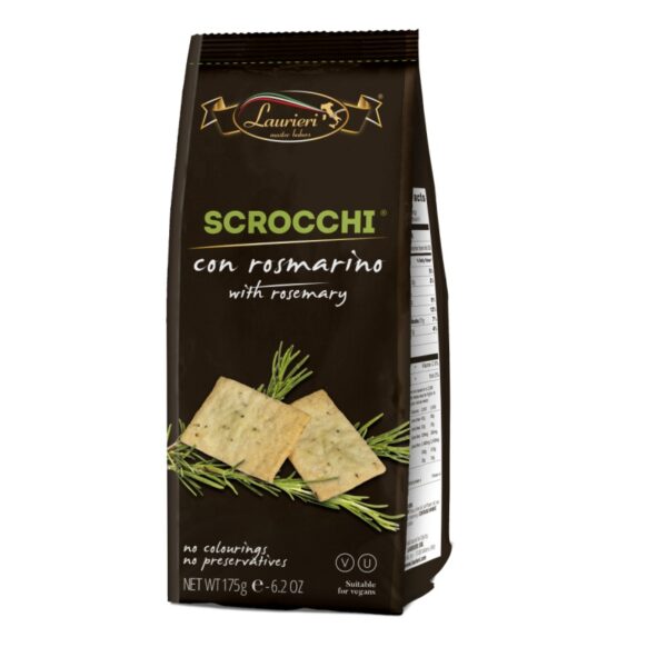 Scrocchi kreekerid rosmariiniga 175g