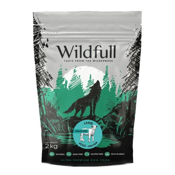Wildfull kuivtoit koerale Lamb Mini 2kg