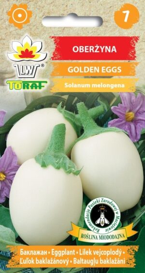 Baklažaan ‘Golden Eggs’ 0,1g
