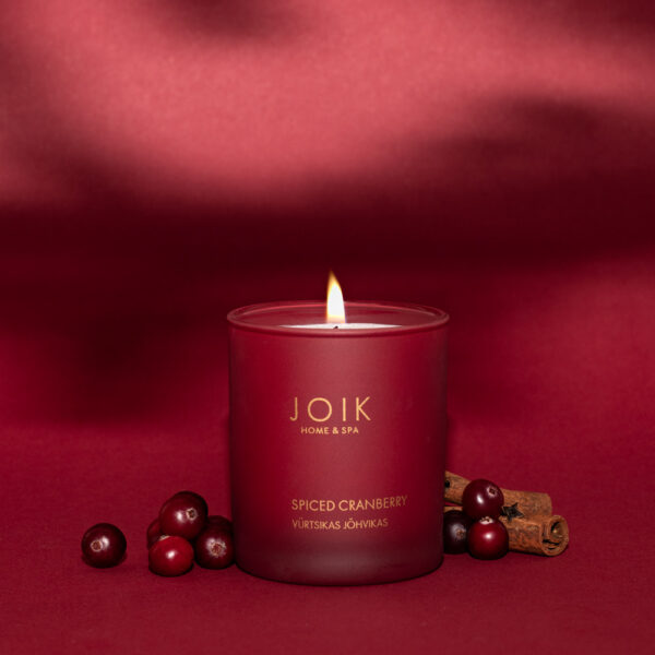 Lõhnaküünal Vürtsikas jõhvikas 150g