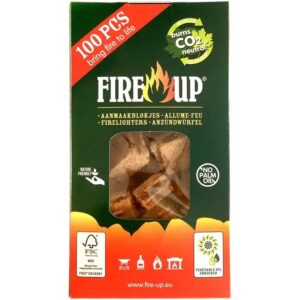 Süütekuubikud Fire-Up 100tk