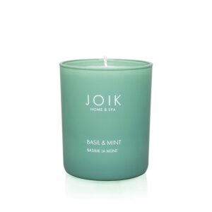 Joik Home & Spa lõhnaküünal Basiilik ja münt 150g