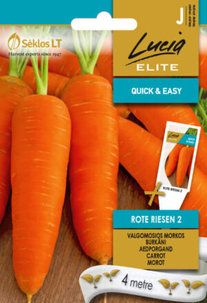 Porgand ‘Rote Riesen 2’ seemnelint 4m