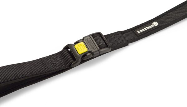 Beeztees jalutusrihm koerale Parinca Premium must 500x2,5cm