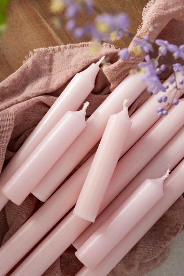 Küünal Rustic heleroosa Ø2,2x h29cm