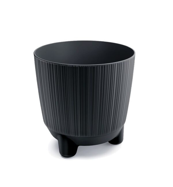 Lillepott Ryfo N Ø16,8x h17cm antrasiit