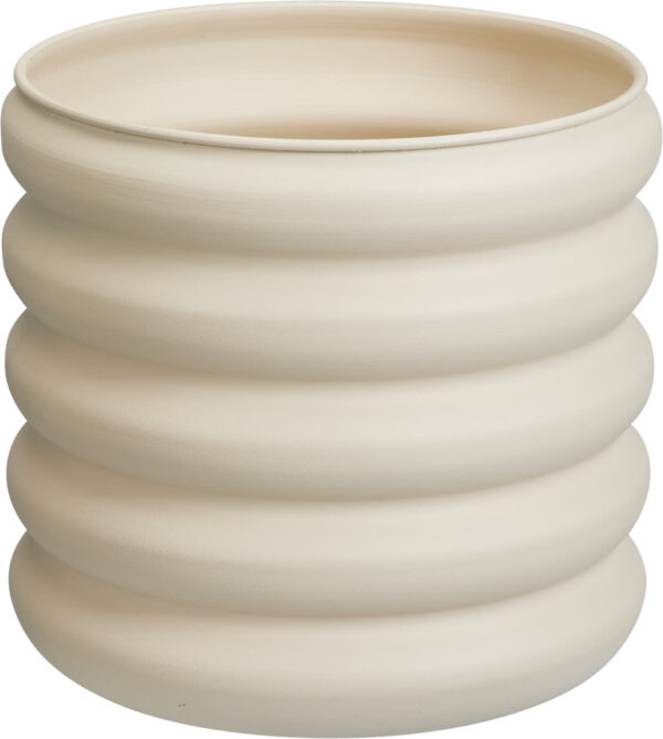 Lillepott tsink Ø30x h28cm kreem