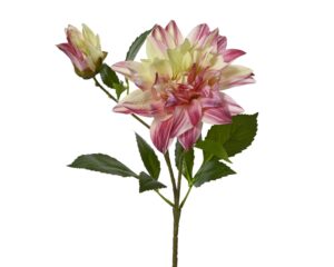 Kunstlill Daalia roosa h62cm