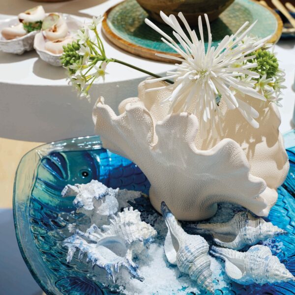 Vaas valge 13,3x25,6 x h18cm