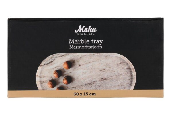 Maku alus marmor beež 30x15x h2cm