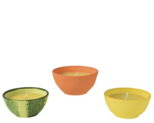 Küünal Citronella Ø12,5x h6cm erinevad 1tk