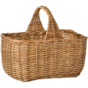 Punutud korv sangaga 36x30x h42cm