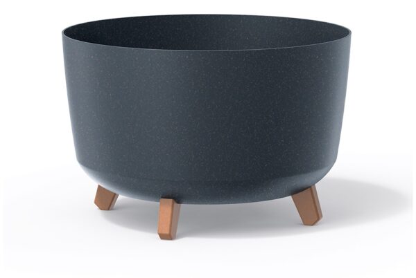 Lillepott Gracia Eco Wood Ø39x h25,7cm antrasiit