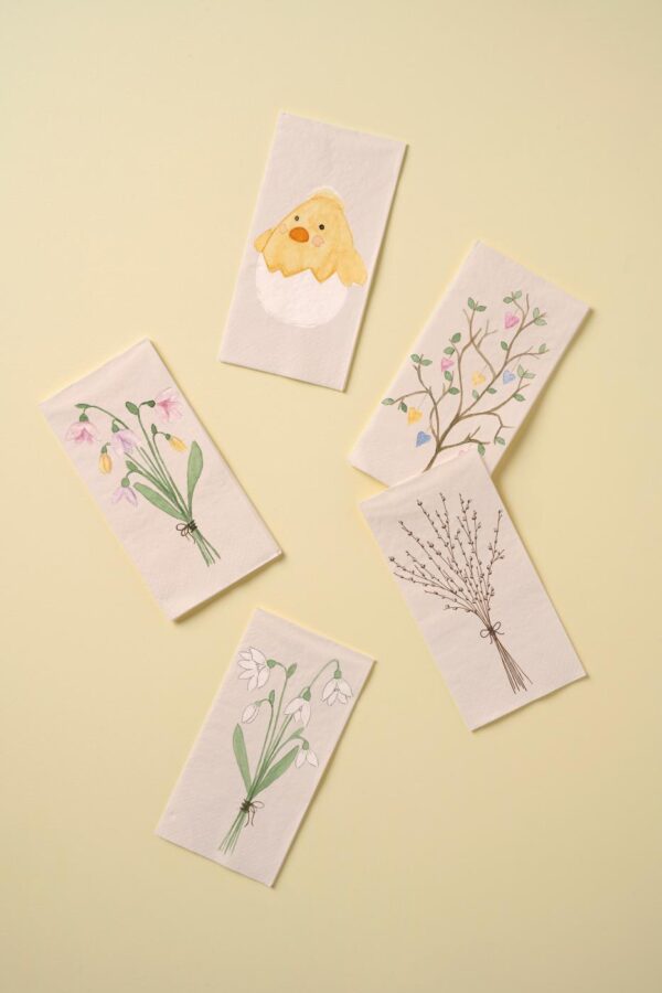 Salvrätik Märtsikelluke 10x20cm 16tk