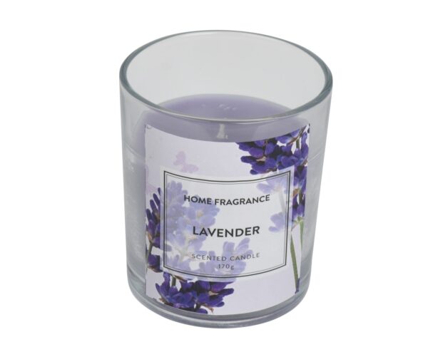 Lõhnaküünal Lavendel lilla 170g